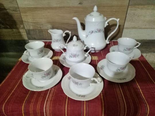 stari porcelanski servis za čaj woclawek