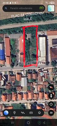 Plac za logističku halu - gradnja po zahtevu firme