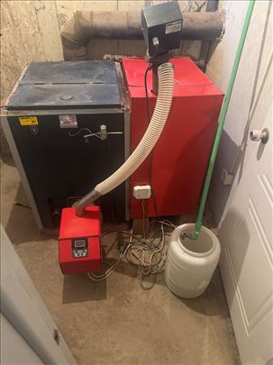 Sistem za grejanje na pelet i drva 35kW