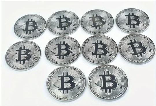 BITCOIN -Srećni novčić SREBRNI