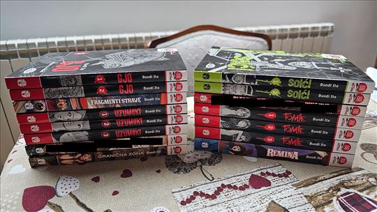 Đunđi Ito - Manga komplet ( Darkwood )