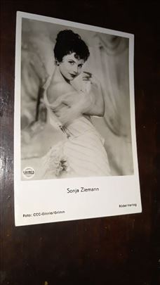 Nemačka filmska razglednica-Sonja Ziemann