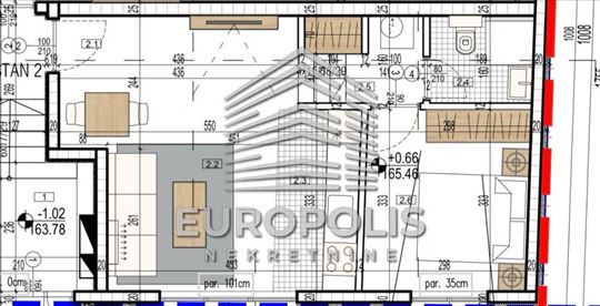 Hitna prodaja-investicija u izgradnji, parking mes