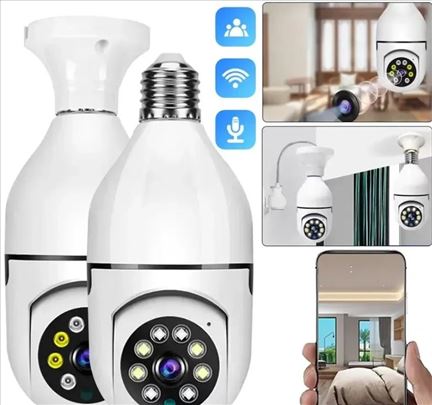 Skrivena kamera sijalica za nadzor