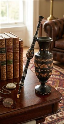 Vaza i muštikla duborez ručni rad