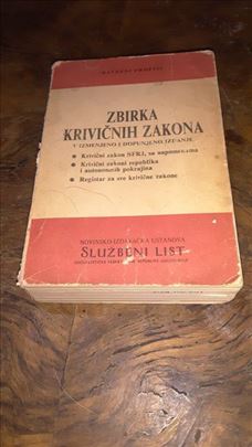 Zbirka krivičnih zakona