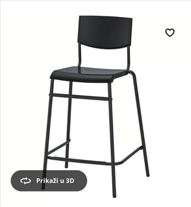 Barska visoka stolica Ikea kao NOVO