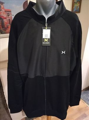 Kvalitetan muski duks sa kragnom No Copy 6XL Crni