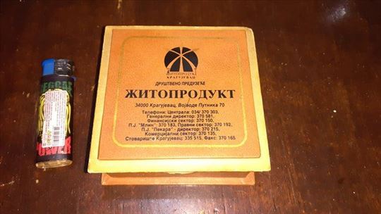 Reklamna kutija Žitoprodukt iz Kragujevca