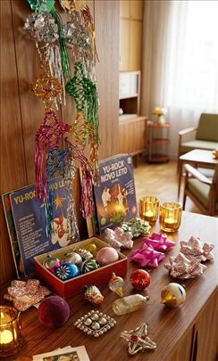 Stari ukrasi za Novogodisnju Jelku - SFRJ