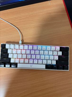 Gaming tastatura 60% White Shark shinobi 