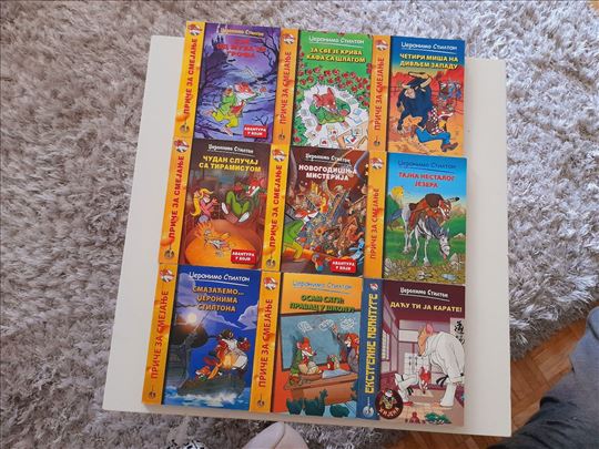 Džeronimo Stilton 9 knjiga