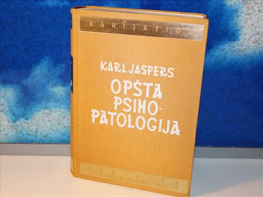 opšta psihopatologija karl jaspers