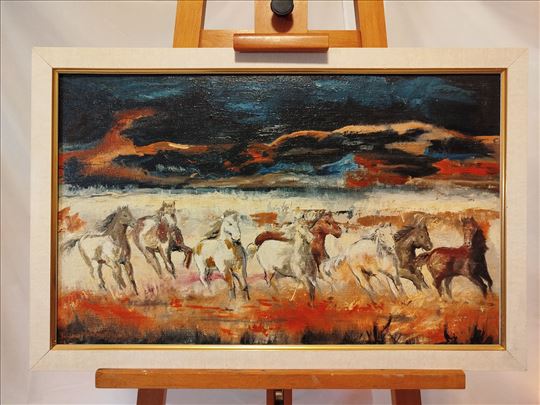 Пејзаж са коњима