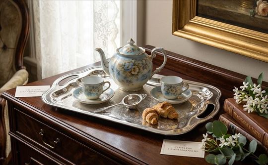 Vintage tacna za posluzivanje - made in USA