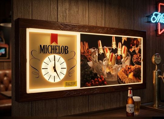 Zidni sat Michelob