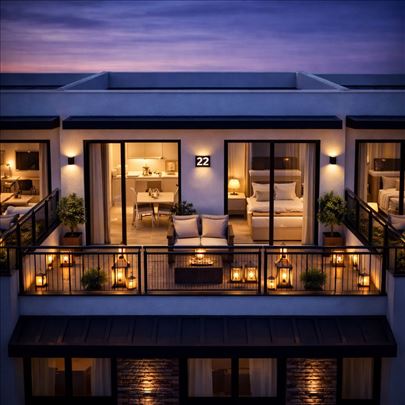 Mozerova, Zemun, 1.5, 42,22m2, PS, novogradnja