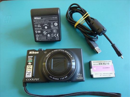 Nikon Coolpix S8200 - digitalni fotoaparat 16.1MP