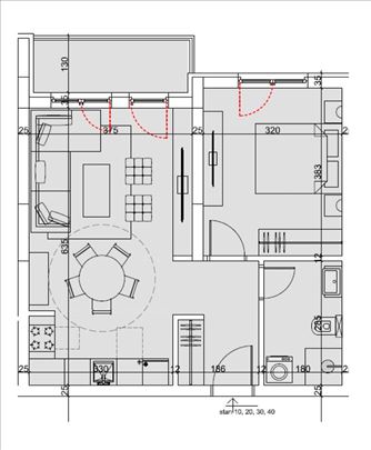 Stara Pazova, Stan, 1.0, 49m2