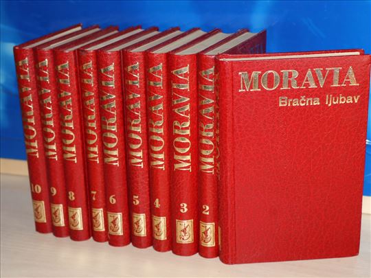 Alberto Moravia , Odabrana dela 1-10, komplet