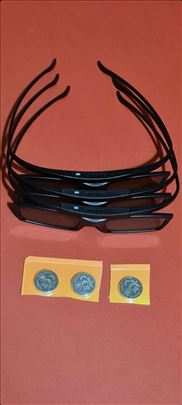 Samsung 3D naočare 3 para SSG-5100GB + 3 bat.