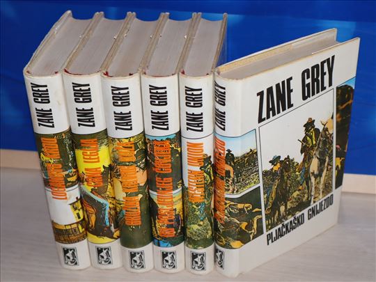 Zane Grey 1-6 komplet Biblioteka divlji zapad