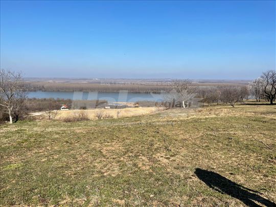 Atraktivan plac 14,86a kod Šapata – pogled Dunav