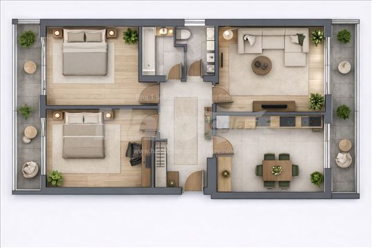 Funkcionalan 3.0 stan na odličnoj lokaciji