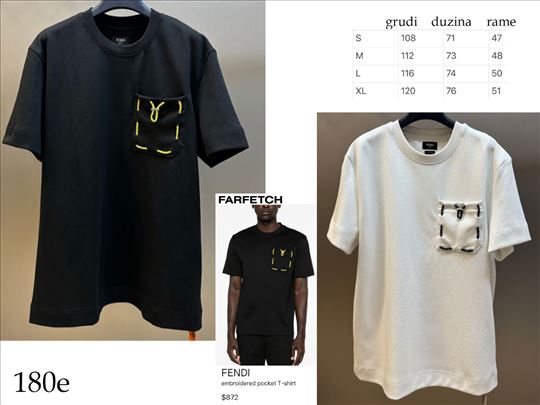 Fendi, vrhunske majice, ultra hit 2025-26