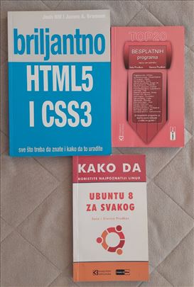 Linux, html5, css3 i drugi racunarski programi
