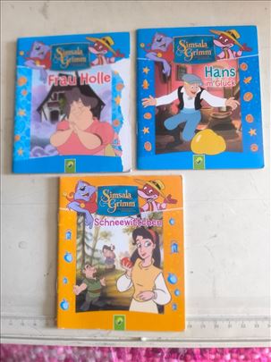 Snezana i7pat,3 knjizice na nemackom, NOVE, NEKORI