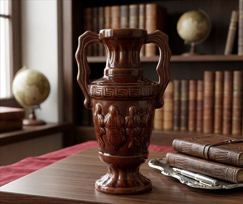 Stara braon vaza - Kicevo