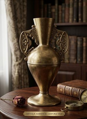 Stara vaza u boji zlata