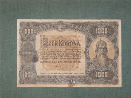 1000 Korona 1920