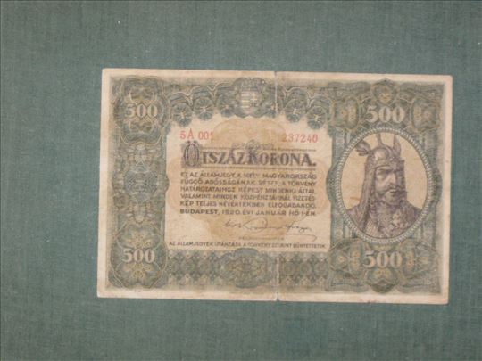 500 Korona 1920