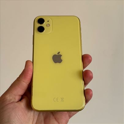 iPhone 11 64Gb ŽUTI 100% zdravlje baterije