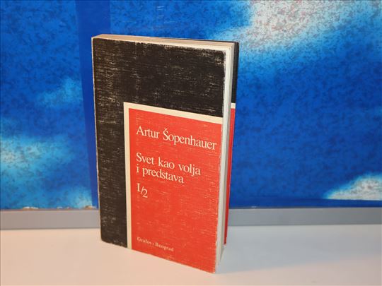 svet kao volja i predstava i/2 artur šopenhauer