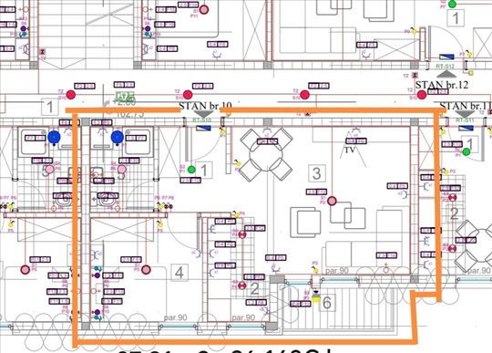 Vrh, Novo, Sa spavacom sobom