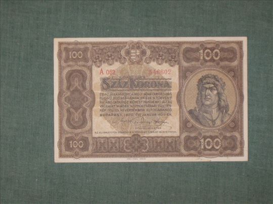 100 Korona 1920
