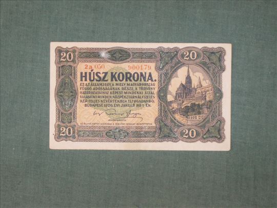 20 Korona 1920