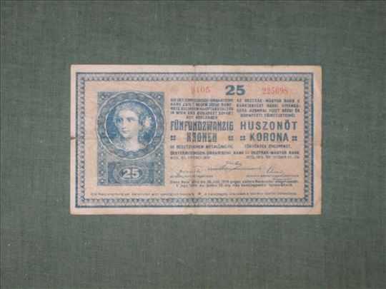 25 Korona 1918