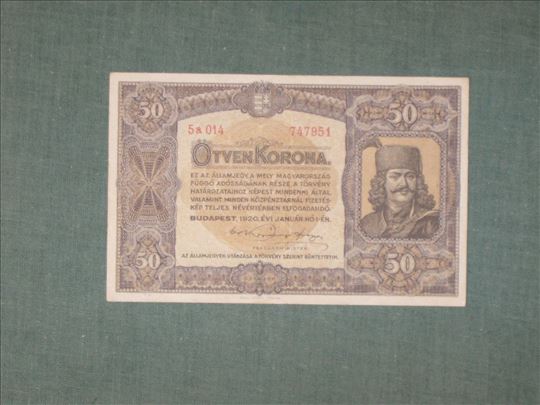 50 Korona 1920