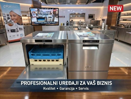 Profesionalne mašine za pranje čaša i tanjira