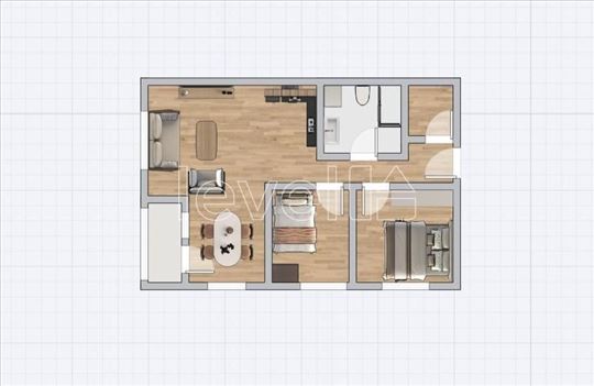 Stan,Novi Sad,Adice,kv: 59.00