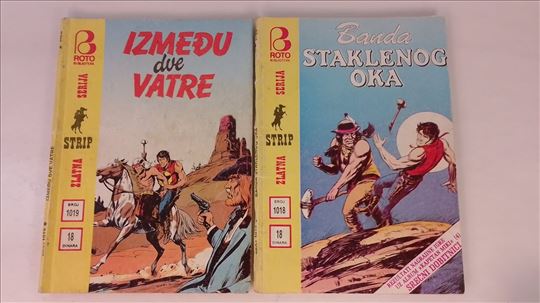 Zagor ZS Banda staklenog oka i Izmedju dve vatre