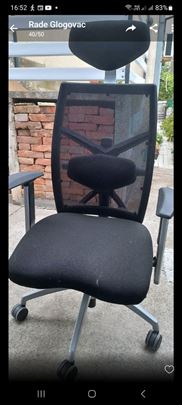 Ergonomska stolica -kancelariska stolica