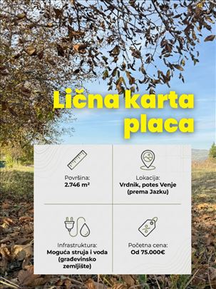 Plac Vrdniku u koji se zaljubis na prvi pogled