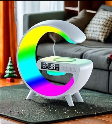 G lampa, budilnik i punjač, ukrasna, više boja