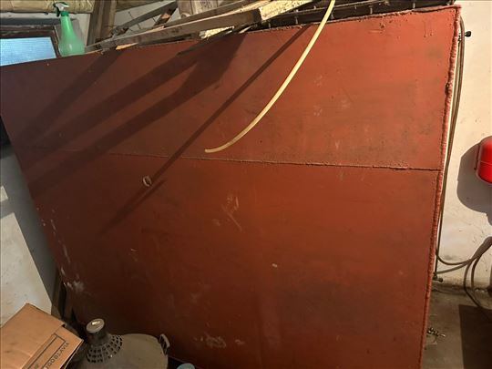 Masivna METALNA Cisterna 4000L - Crni lim,Ojačana