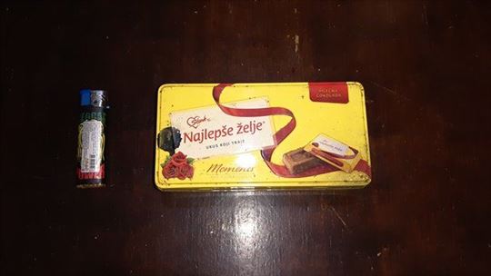 Najlepše želje limena kutija